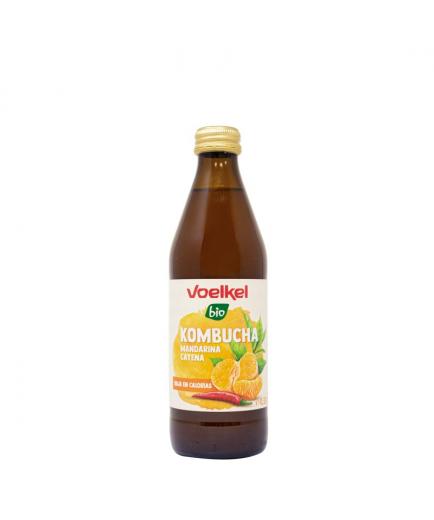 Voelkel - Bebida refrescante Kombucha 330ml - Mandarina y cayena