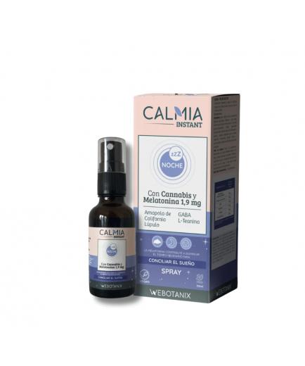 Webotanix - Spray para conciliar el sueño Calmia Instant sabor a limón - Cannabis y melatonina 1,9mg