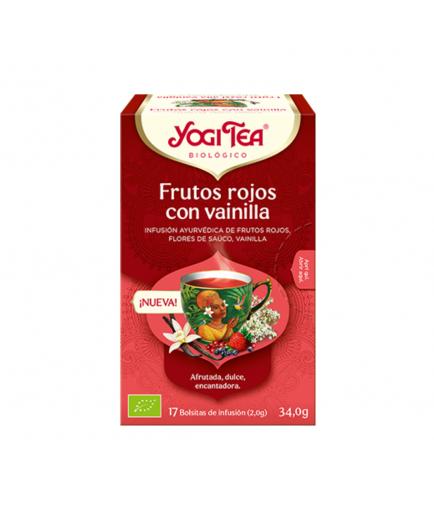 Yogi Tea - Infusión 17 bolsitas - Frutos rojos con vainilla