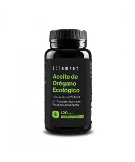 ZENement - Aceite de Orégano Ecológico 150 mg por perla - 120 cápsulas blandas