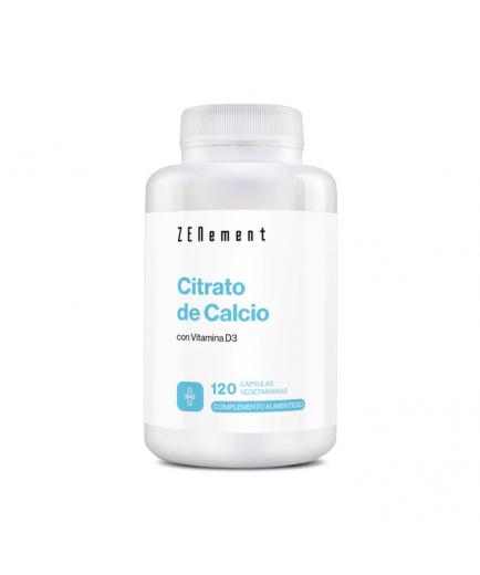 ZENement - Citrato de Calcio con Vitamina D3 - 120 Cápsulas